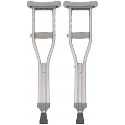 Cra 5 Ft. X 2 In. - 5 Ft. X 10 In. Underarm Crutches Adult Pair