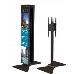 S86lgd Back To Back Stand For Two Lg 86 In. Stretch Display, Black