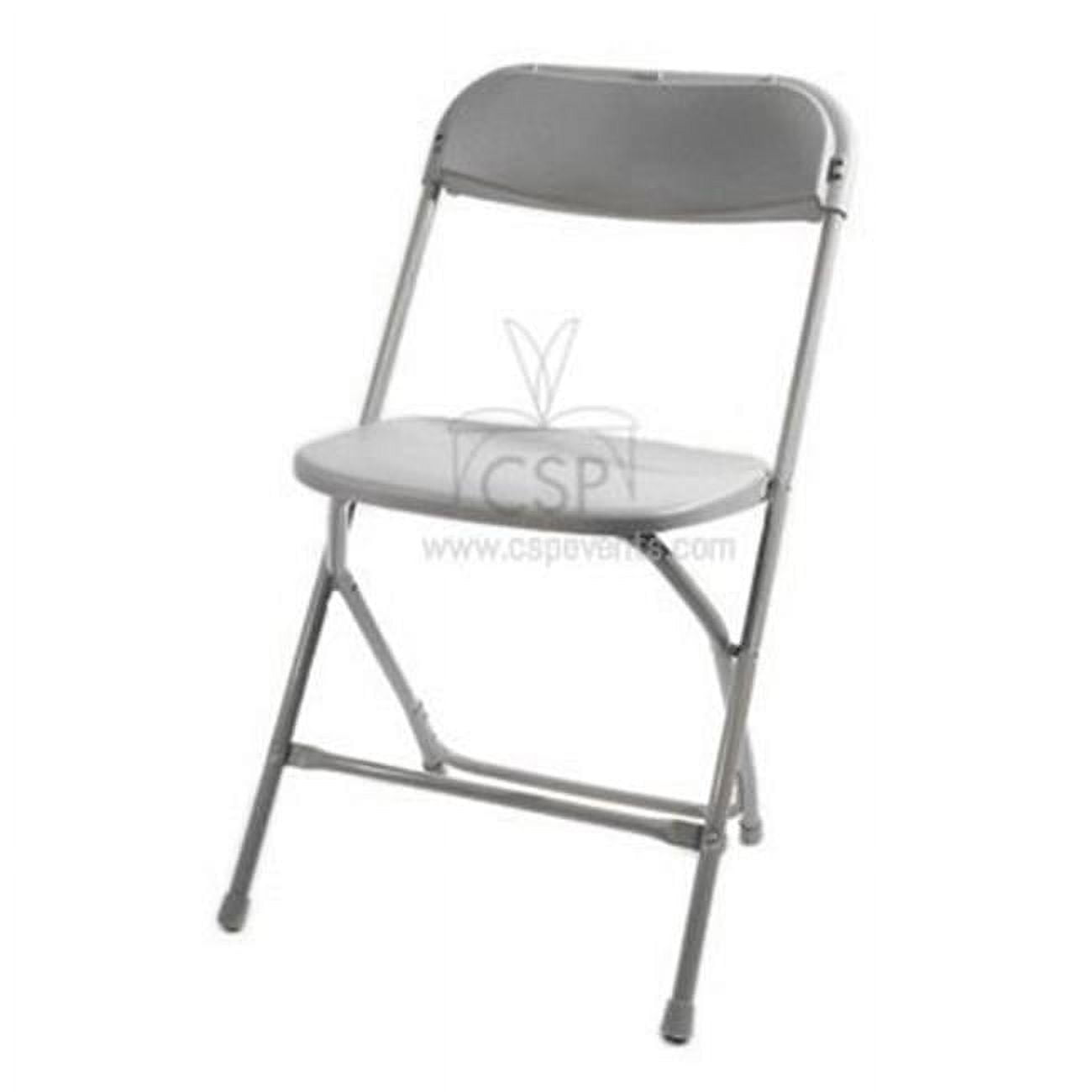 Mp-101-gr-h-6 Max Gray Poly Performance Folding Chair - 31 In. - Set Of 6