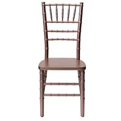 B-201-rg-z-web2 American Classic European Solid Rose Gold Wood Dining Chair, Set Of 2 - 36 X 16 X 15 In.