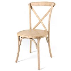 W-720-csp-s-web2 Sonoma Solid Wood Tinted Raw Crossback Dining Chair, Set Of 2 - 35 X 17.5 X 16.25 In.