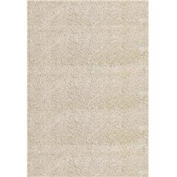 Concord Global 15029 6 Ft. 7 In. Shaggy Plain - Round, Ivory