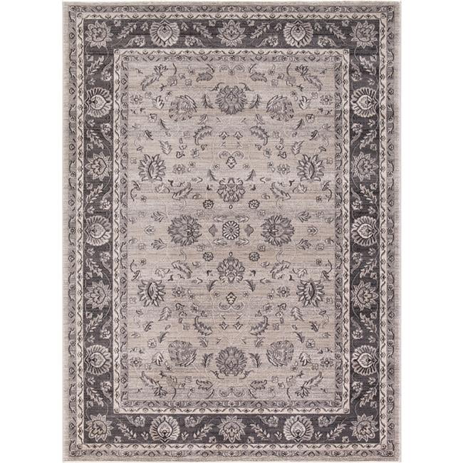 Concord Global 28225 5 Ft. 3 In. X 7 Ft. 3 In. Kashan Mahal - Ivory