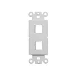Cable Leader Wp303-8200 2-port Decorative Wall Plate