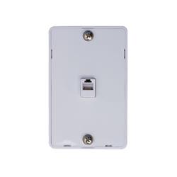 Cable Leader Wp308-8166 1-port Wall Plate With Rj-12 Jack