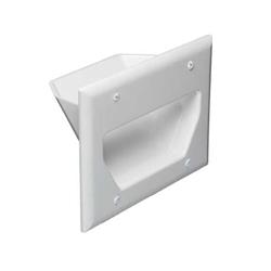 Cable Leader Wp310-8300 3-gang Recessed Low Voltage Wall Plate
