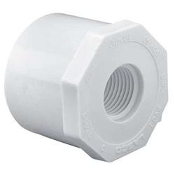 438248 2 X 0.75 In. Pvc Reducing Bushing Sched 40, White