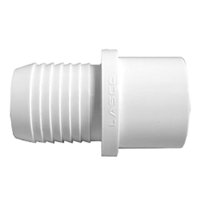 Manufacturing 460010 1 X 1 In. Pvc Insert Adapter, White