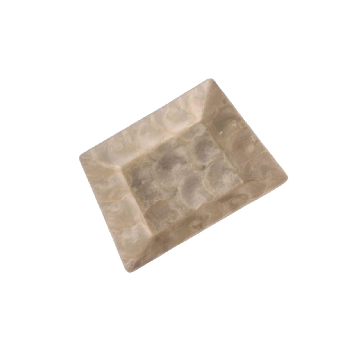 Picture of Cheungs CRKF-13 8.25 in. Square Capiz Tray