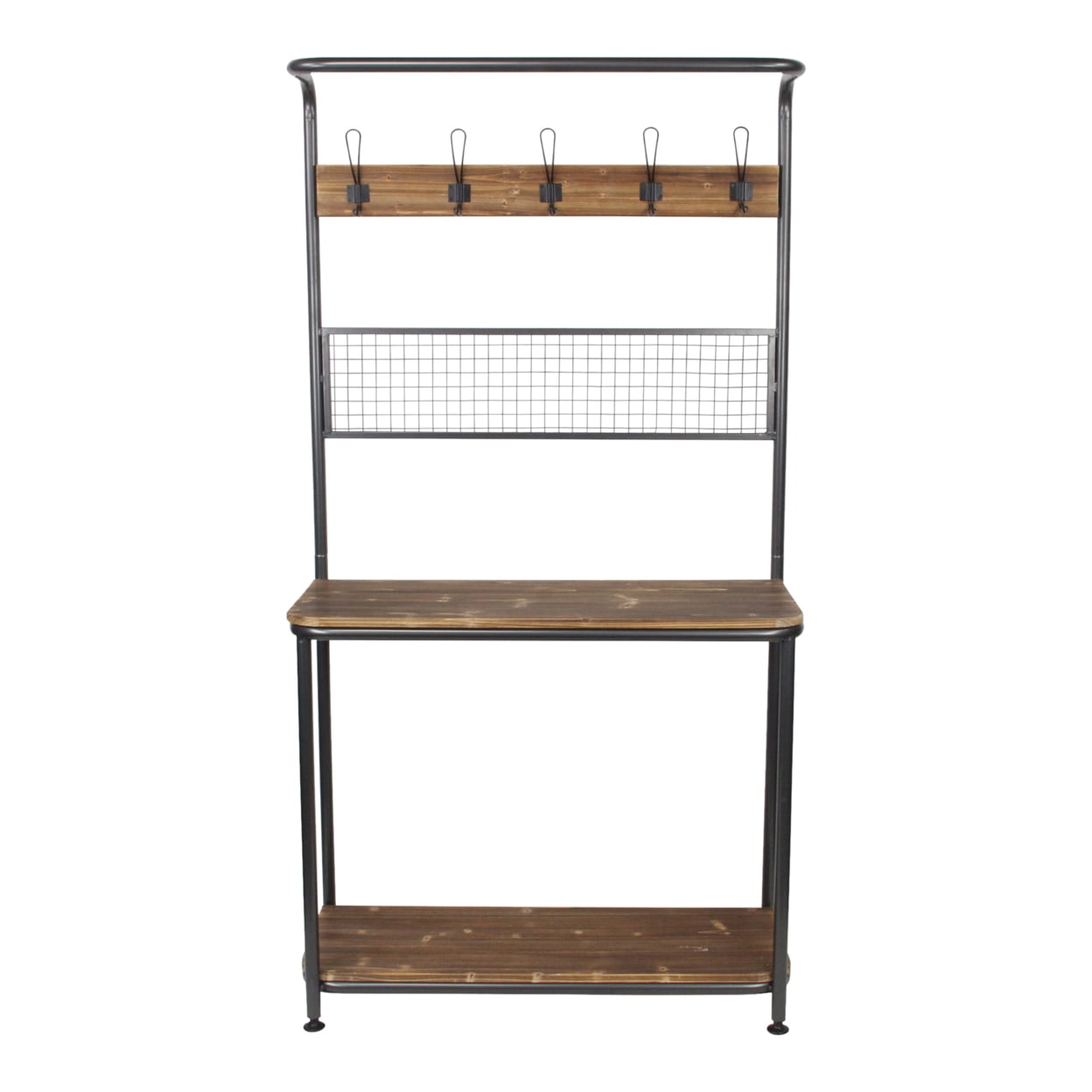 Fp-4254 Garden Storage Table With Hooks