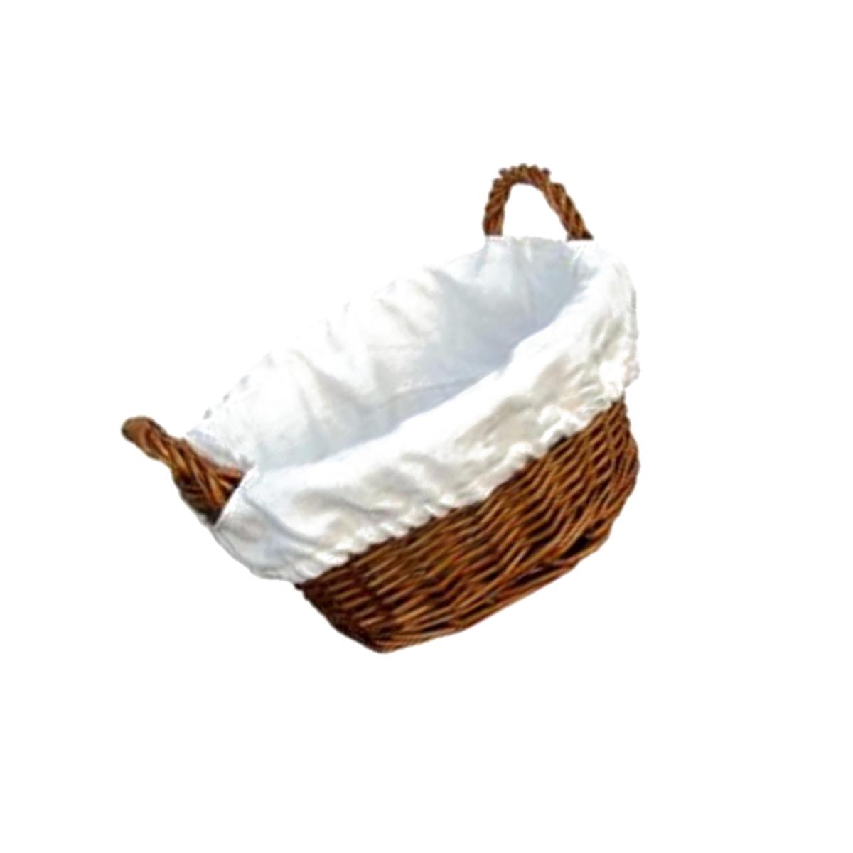 Picture of Cheung UW-9700L-RD 10 in.Willow Round Basket - Lined
