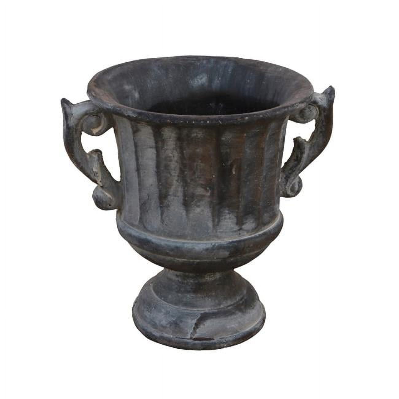 5101 5.25 Lbs Cement Pot With Side Handles