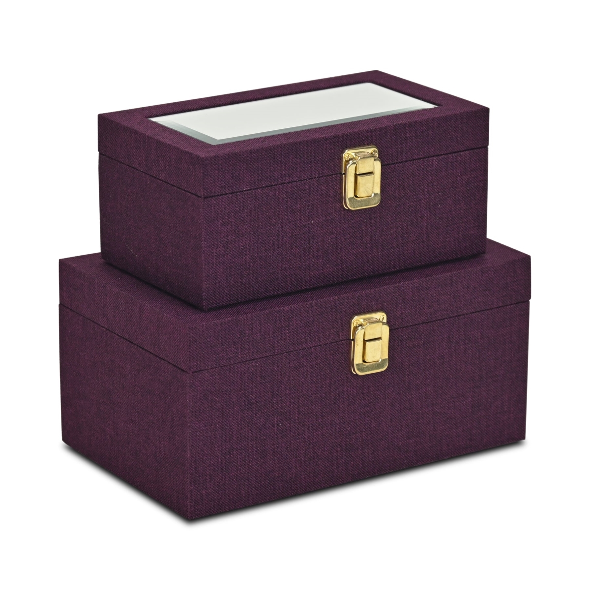 5725-2PL Canter Isle Linen Box Set - Purple