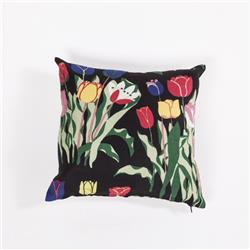 Mbp1505btulip Adalina Linen Pillow Cover, Multi Color - 19.69 In.