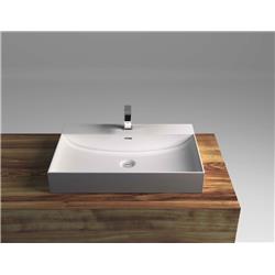 St-2516 Solid Surface Sink With Pre-drilled Hole For Faucet