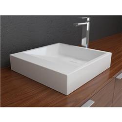 St-18184 Solid Surface Above Counter Bathroom Sink