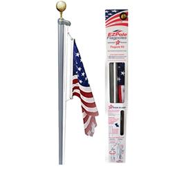 Ezc17 17 Ft. Classic Sectional Flagpole Kit With Rope