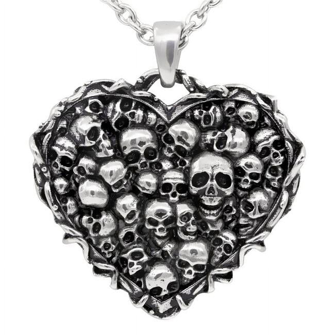 Cn134 Captivated Souls Heart Necklace