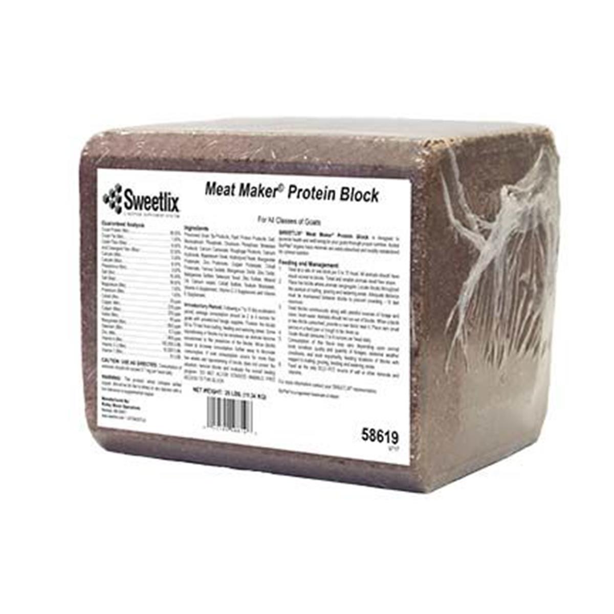 1103544 25 Lbs Meat Maker Goat Protein Block