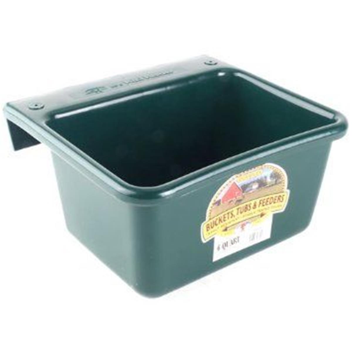 Fortex Industries 1625170 5 Qt. Hunter Green Small Over-the-fence Feeder