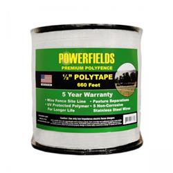 1382003 0. 5 In. X 660 Ft. White Polytape
