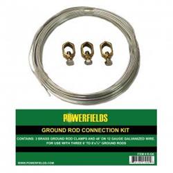1320838 Ground Rod Connection Kit With 3 Clamps & 48 Ft. Wire
