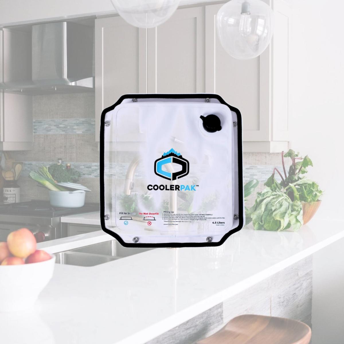 Picture of CoolerPak CP-10S1-N 10 lbs Ice Pack for Coolers - Snap Series - Refillable, Foldable & Drinkable