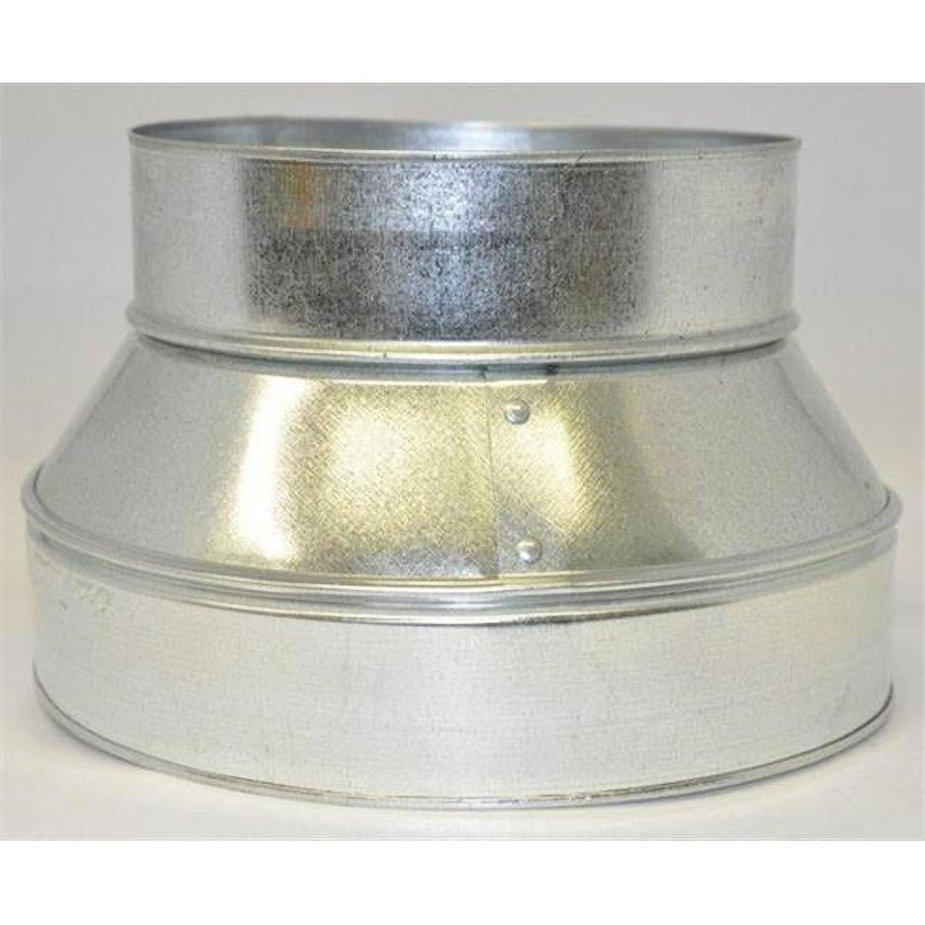 3603000 8 X 7 In. Galvanized Connector Pipe Reducer & Increaser