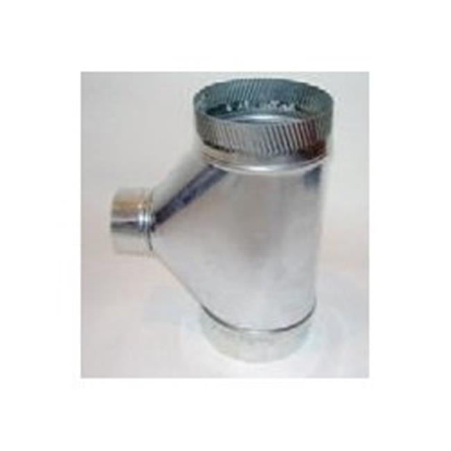3603005 6 X 6 X 4 In. Galvanized Connector Pipe Reducing Tee
