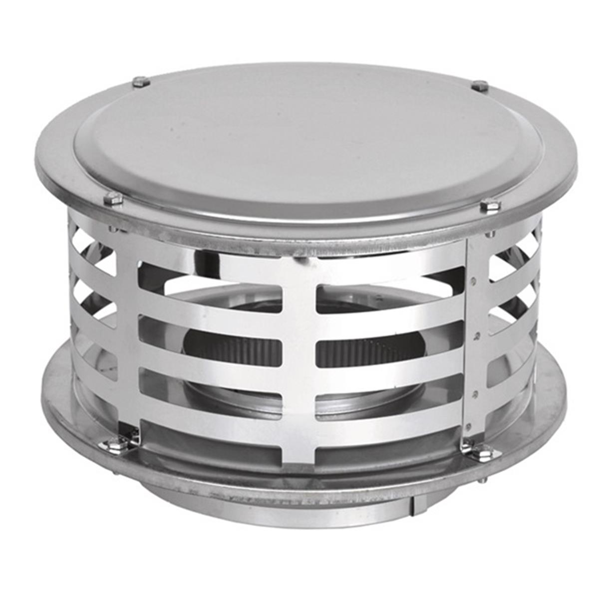 3601791 8 In. Ventis Class-a All Fuel Chimney With 304l Stainless Steel Spark Arrestor Screen