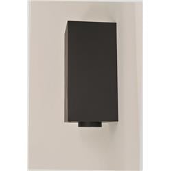 3601906 6 In. Ventis Class-a All Fuel Chimney With 24 In. Tall Round Ceiling Support, Painted Black