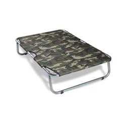 Camo Large Fold & Go Foldable Pet Cot - 33 X 21 X 7.25 In.