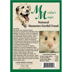 Mm01410 Natural Blends Hamster & Gerbil, 5 Lbs