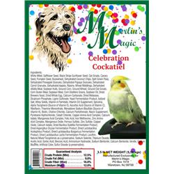 Mm01424 Celebrations Cockatiel, 3.5 Lbs