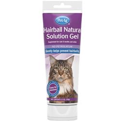 Pa99130 3.5 Oz Hairball Natural Solution Gel For Cats