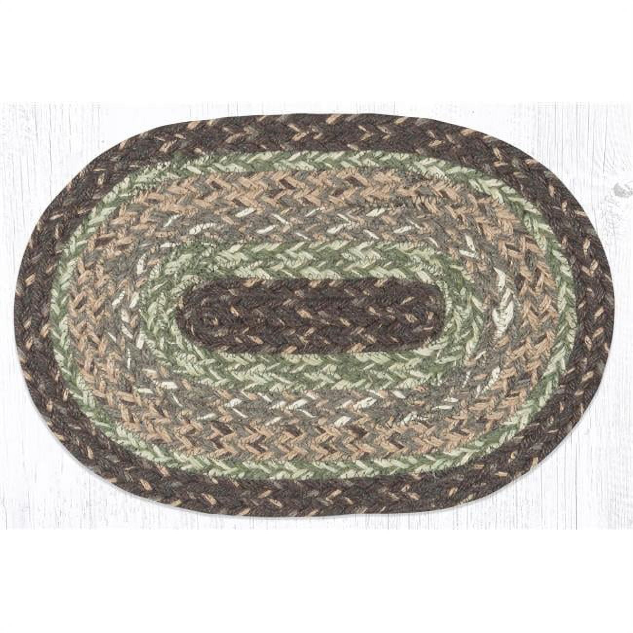 Capitol Importing 00-9-110 10 X 15 In. Ms 9-110 Moss Bark Oval Swatch