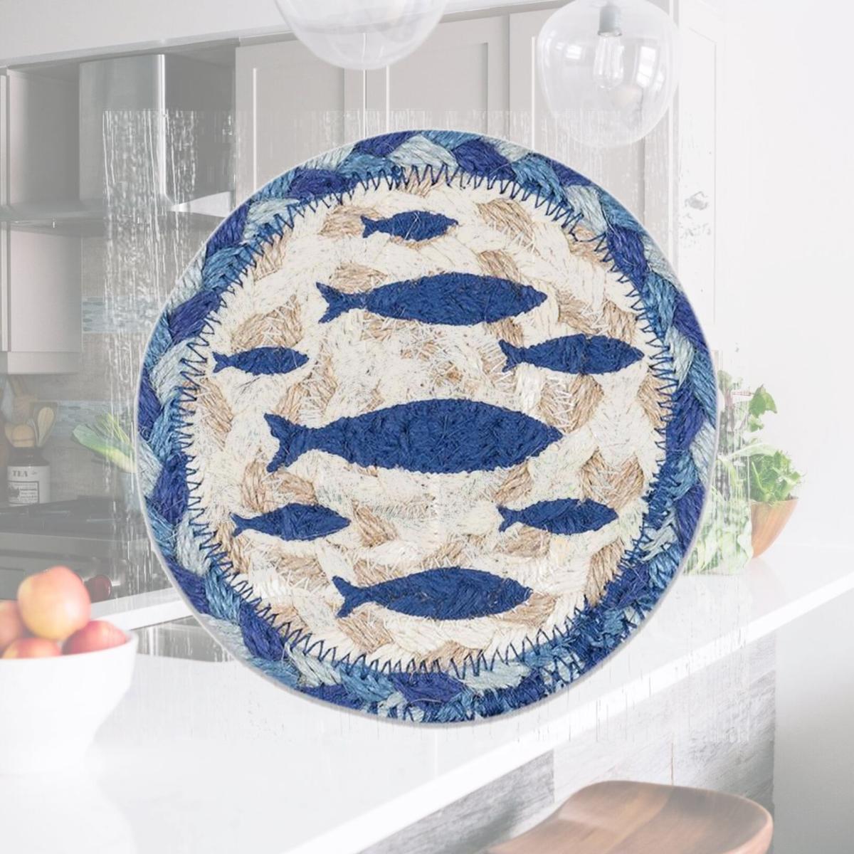 Picture of Capitol Importing 31-IC443F 5 x 5 in. IC-443 Fish Printed Coaster