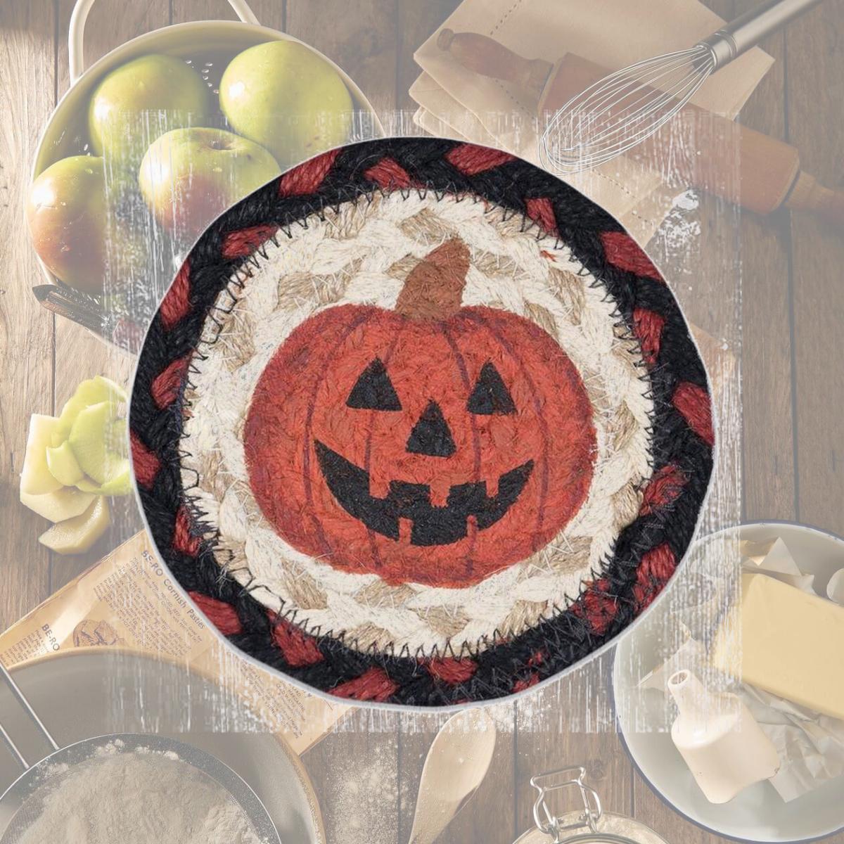 Picture of Capitol Importing 31-IC590JOL 5 x 5 in. IC-590 Jack-O-Lantern Printed Coaster