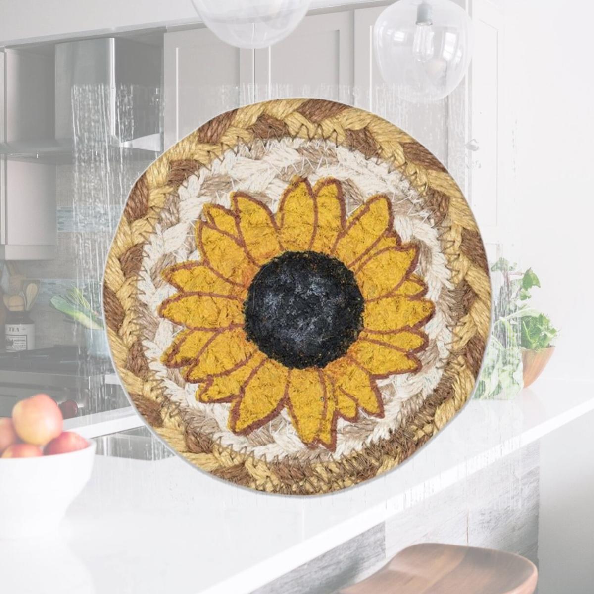 Picture of Capitol Importing 31-IC595S 5 x 5 in. IC-595 Sunflower Printed Coaster