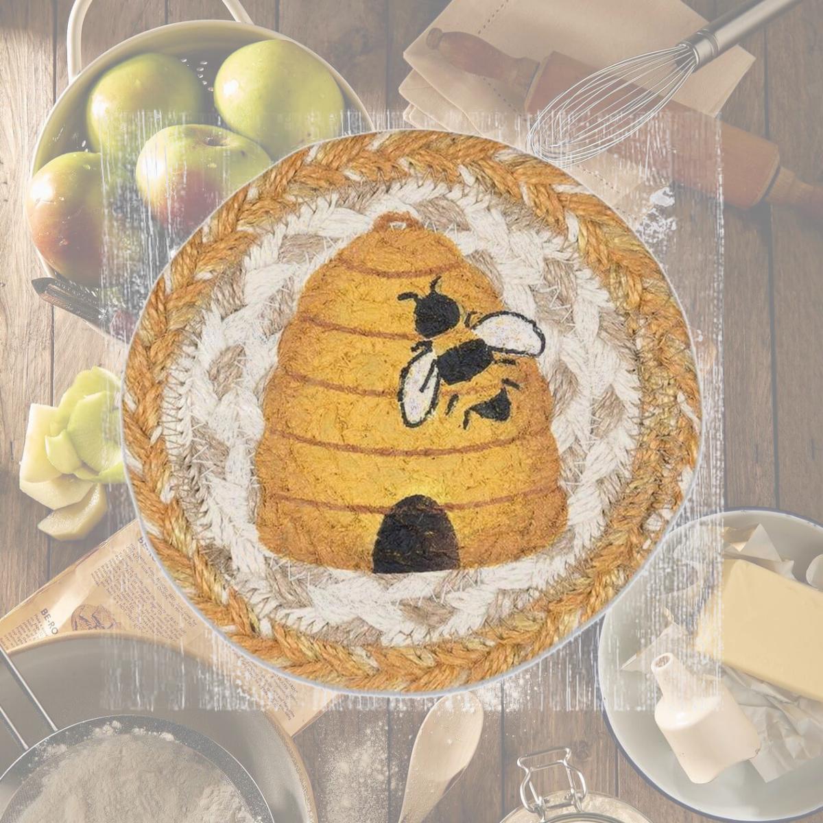 Picture of Capitol Importing 31-IC9-101B 5 x 5 in. IC-9-101 Beehive Printed Coaster