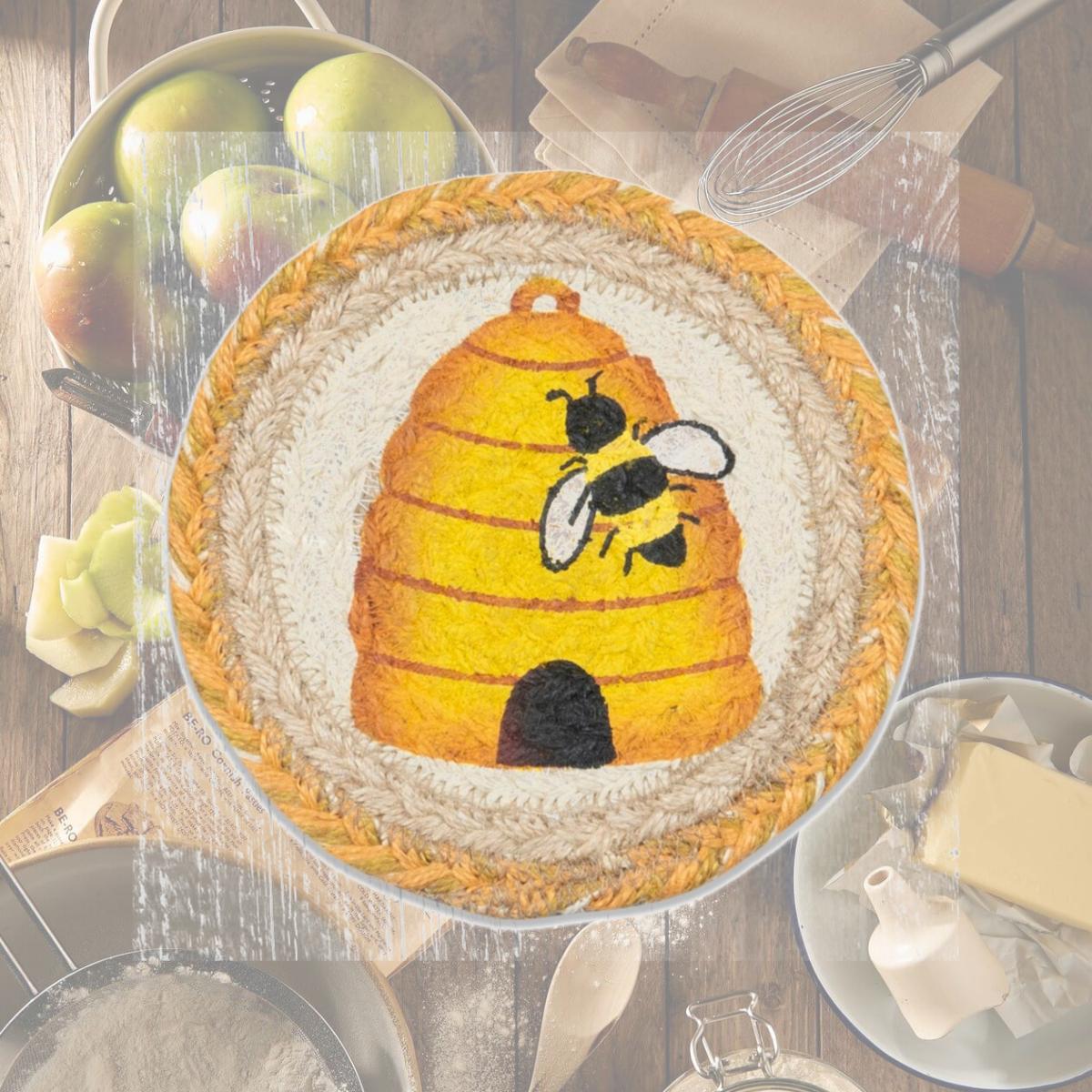 Picture of Capitol Importing 79-9-101B 7 in. LC-9-101 Beehive Round Large Coaster
