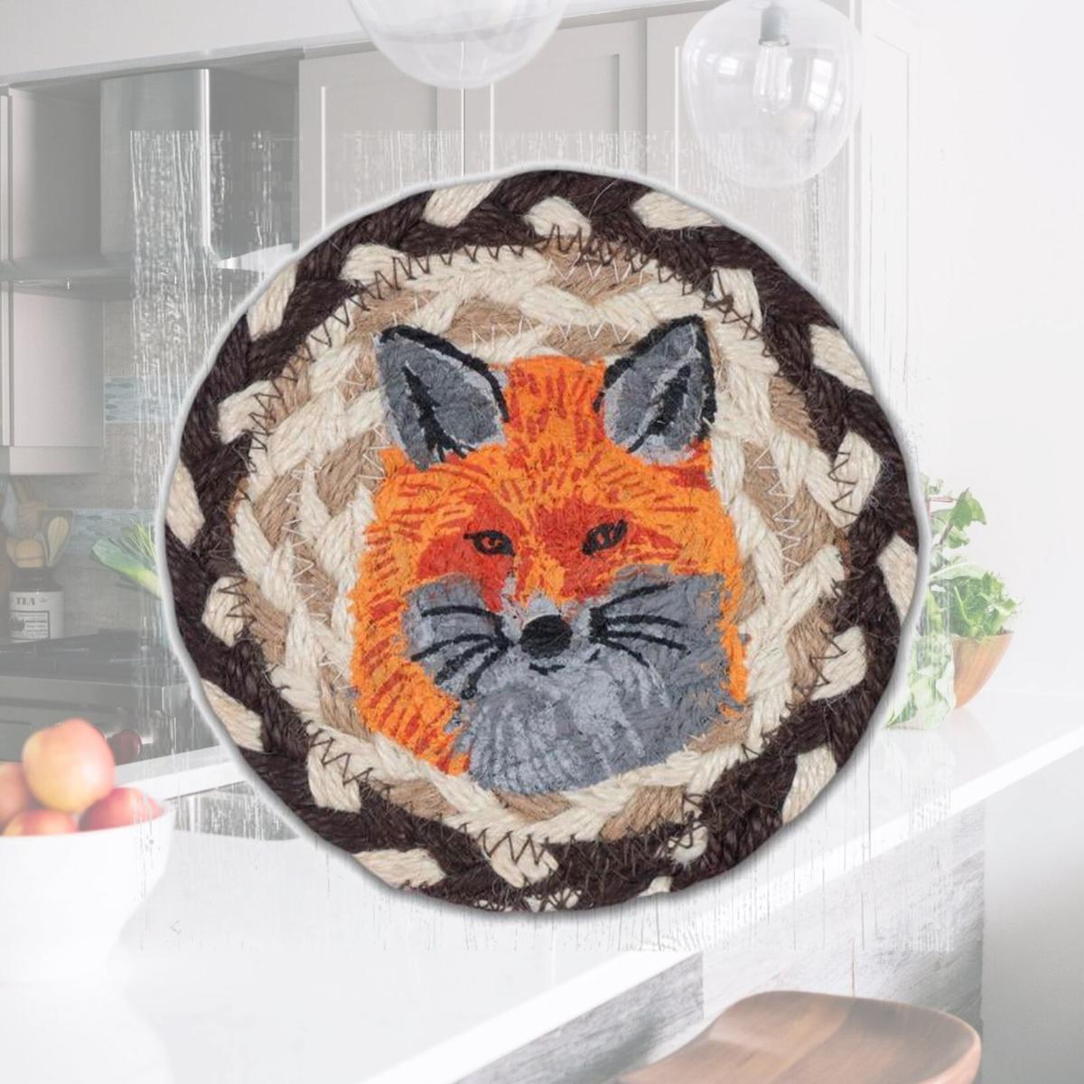 Picture of Capitol Importing 31-IC130F 5 x 5 in. Fox Printed Coaster