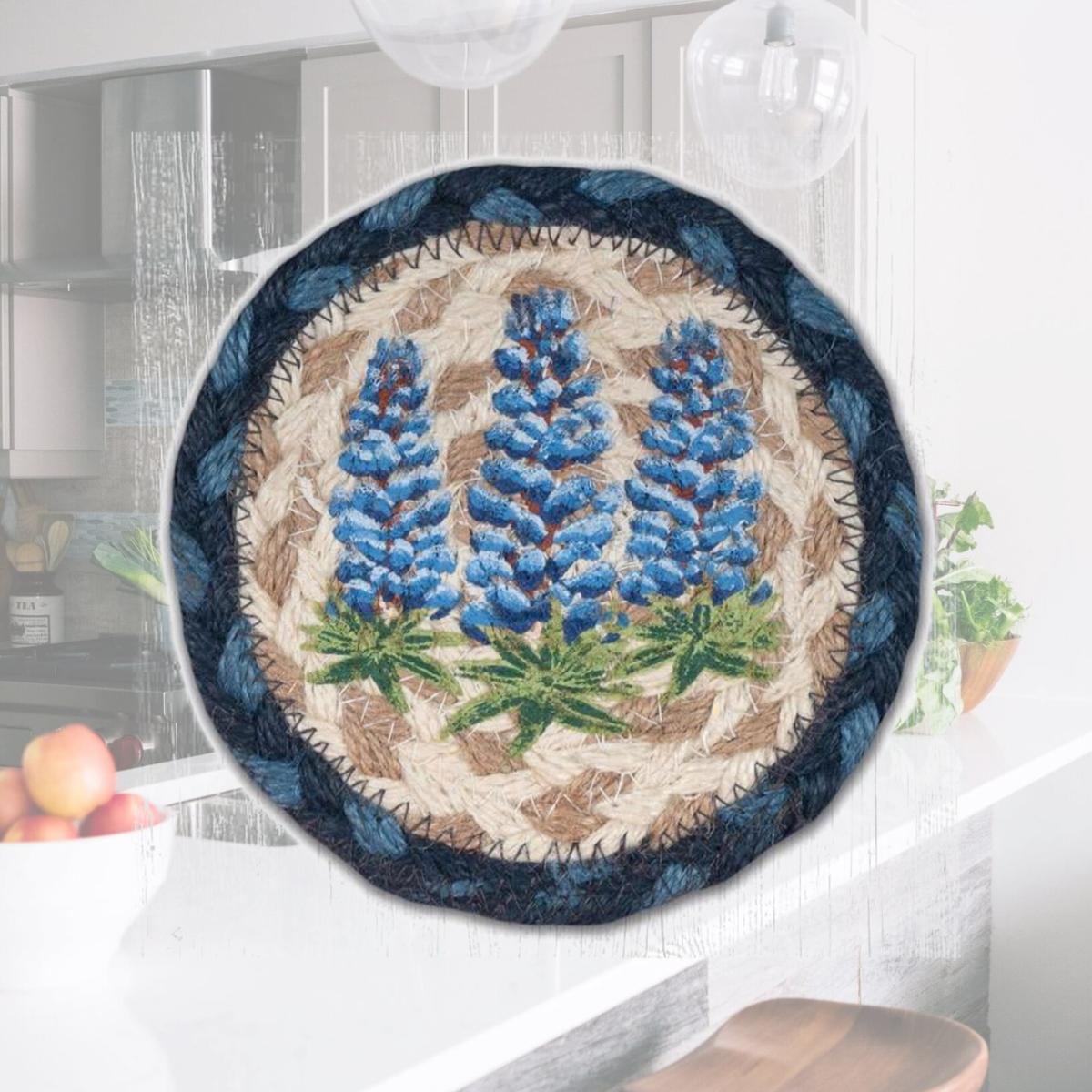 Picture of Capitol 31-IC062B 5 x 5 in. Bonnets Printed Round Coaster, Blue