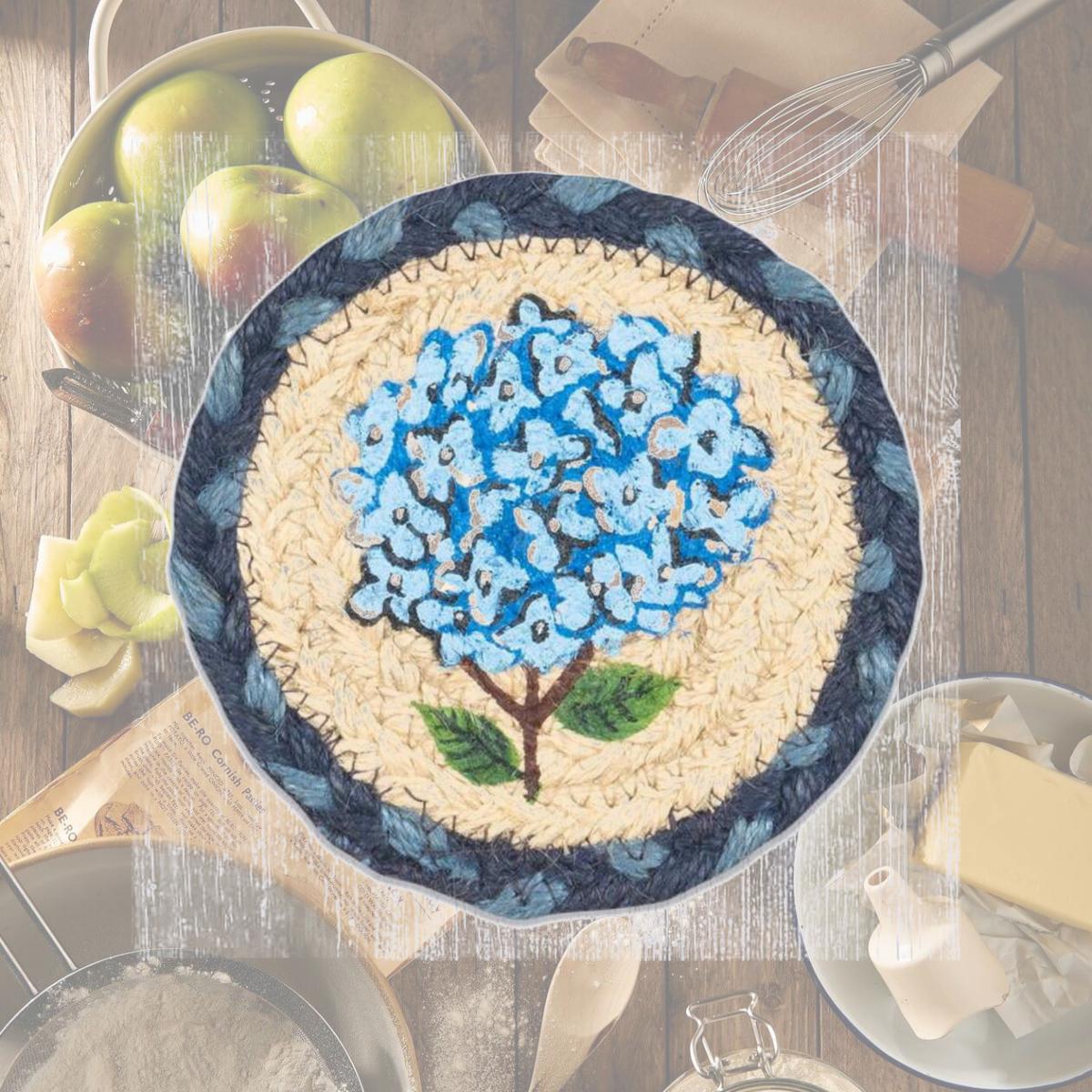 Picture of Capitol Importing 31-IC362BH 5 x 5 in. Blue Hydrangea Printed Coaster