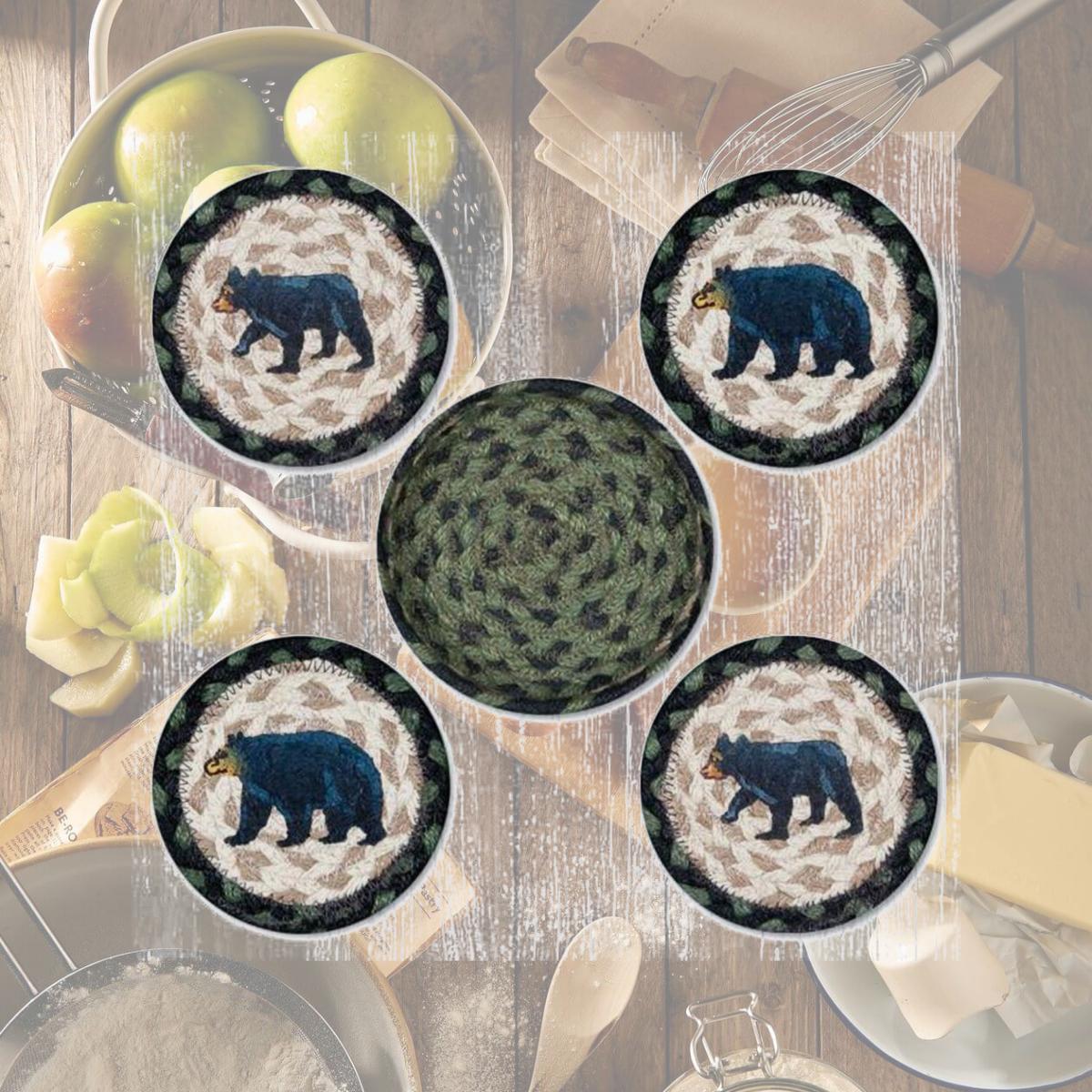 Picture of Capitol Importing 29-CB116MB 5 in. Mama & Baby Bear Coaster Set