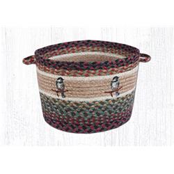 Capitol Importing 38-ubplg081c 17 X 11 In. Chickadee Large Utility Basket