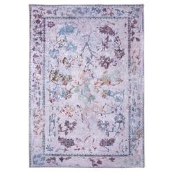 Caricia Home Ch-07-28-100436-v01-5x8 Suzanne Digital Printed Area Rug, Cream & Red - 5 X 8 Ft.