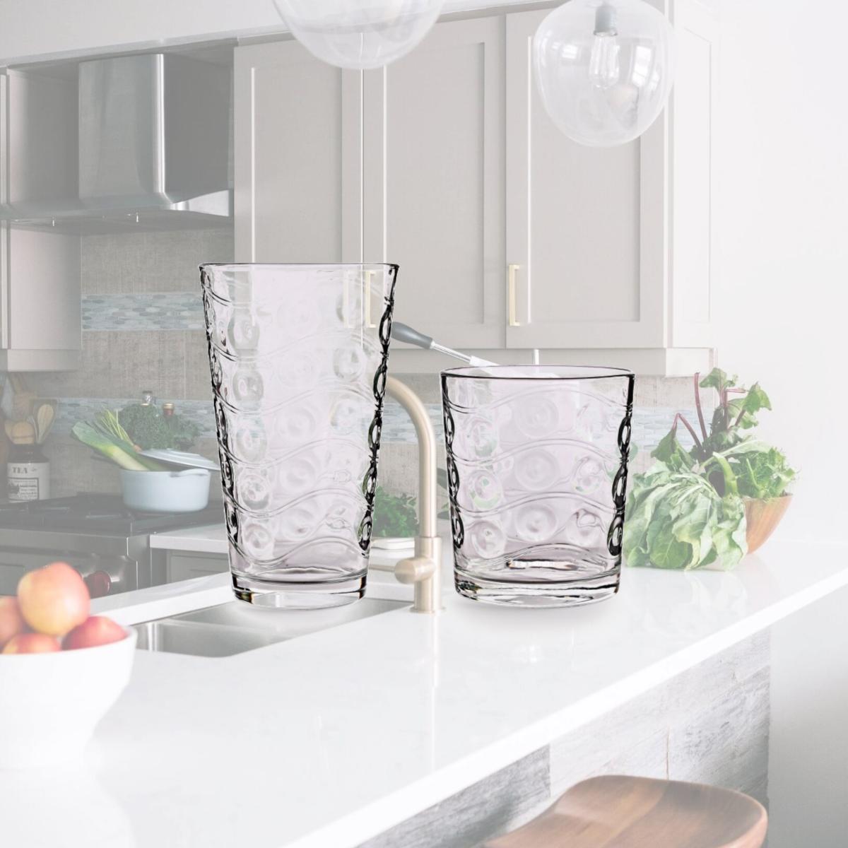 Picture of Circleware 40178-AM Cosmo Entertaining Glassware Set, Clear - 12 Piece