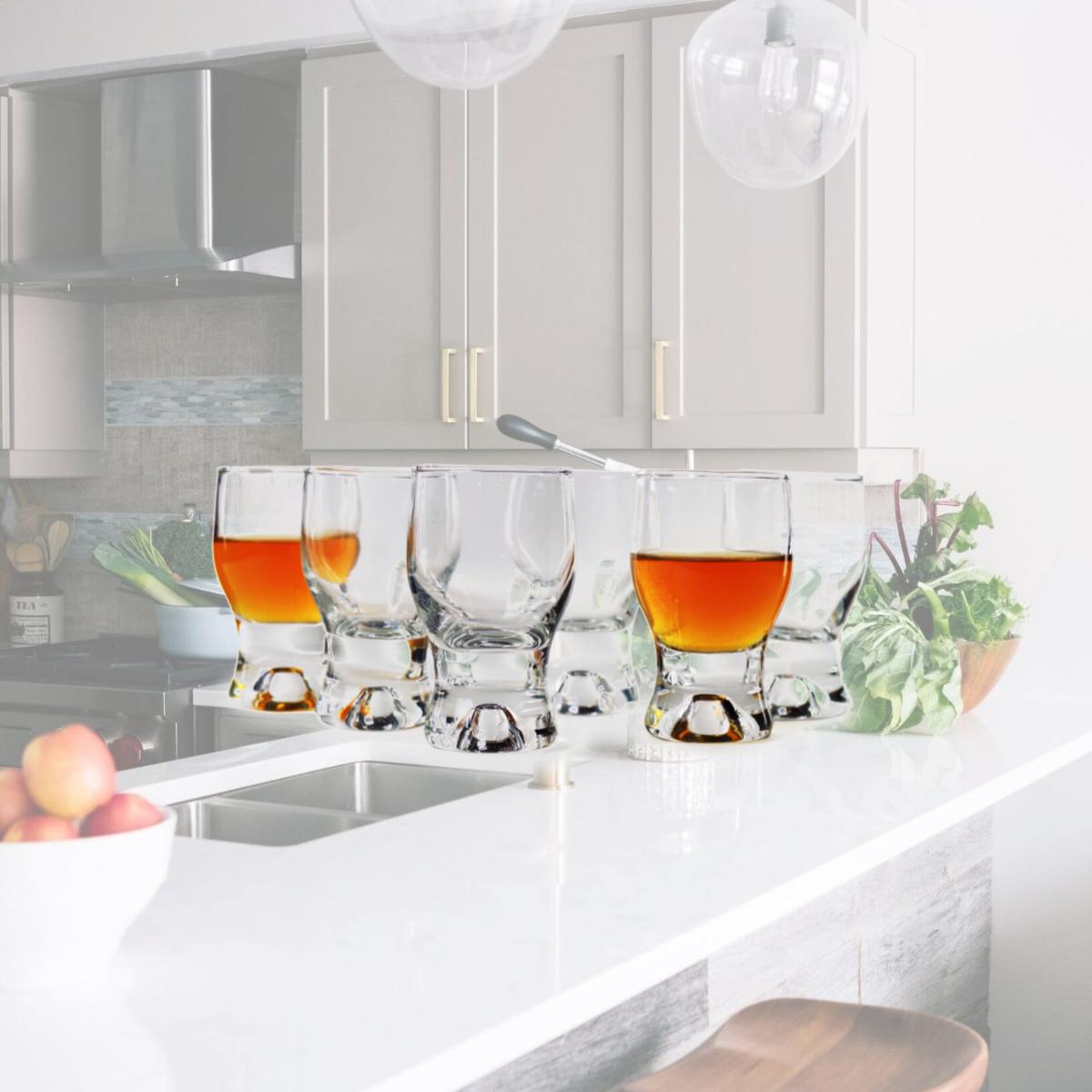 Picture of Circleware 42781/AM Circleware Tipsy Set of 6 - 2 oz. Shot Glasses