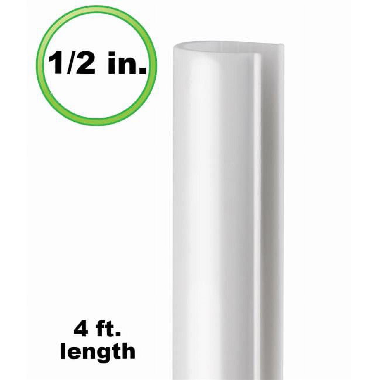 01-ez 4 Ft. X 0.5 In. Snap Clamp Abs For 0.5 In. Pvc Pipe - Light Grip
